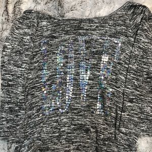 Holographic love hoodie